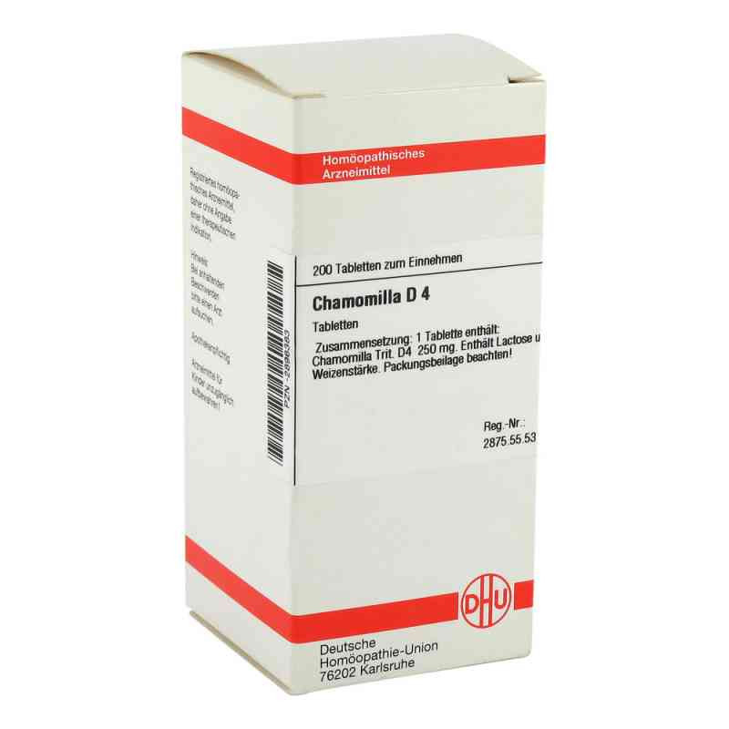 Chamomilla D 4 Tabletten (200 stk) – PZN 2896383