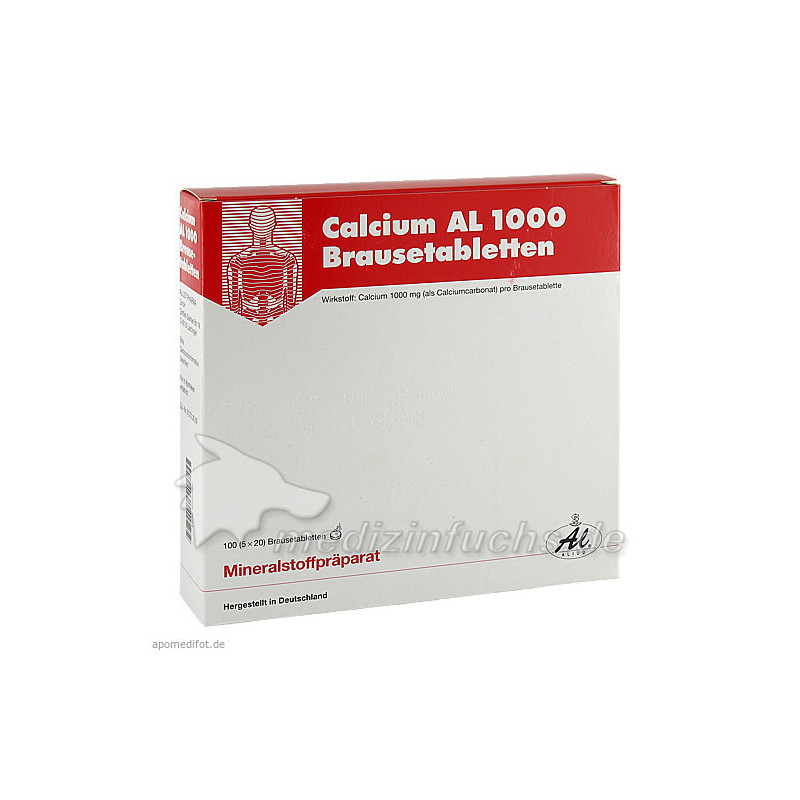Calcium AL 1000, 100 ST – PZN 8698632