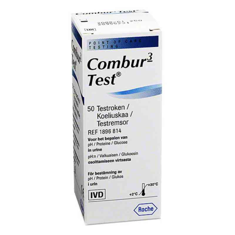 Combur 3 Test Teststreifen (50 stk) – PZN 838536