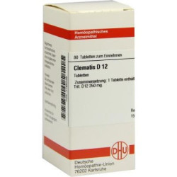 Clematis D 12 Tabletten (80 stk) – PZN 7165046