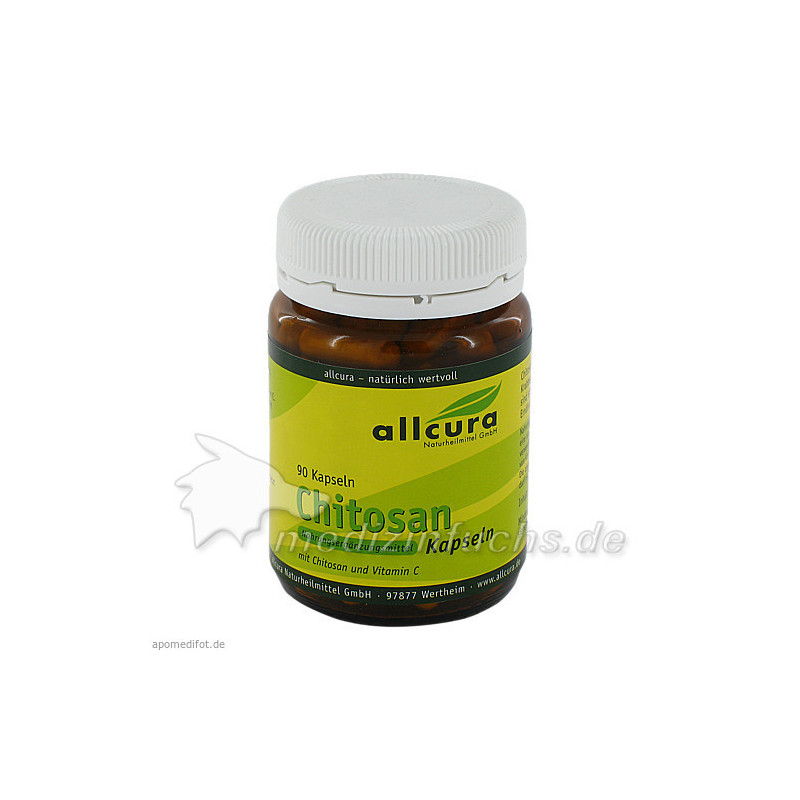 Chitosan Kapseln 480mg Chitosan, 90 ST – PZN 4020732