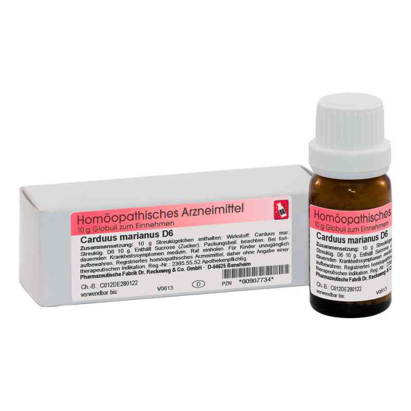 Carduus Marianus D 6 Globuli (10 g) – PZN 2638020