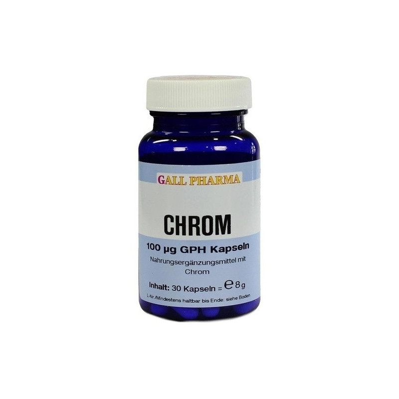 Chrom 100ug GPH Kapseln, 30 ST – PZN 4527721