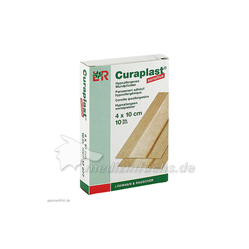 Curaplast sensitive Wundschnnellverband 4x10cm, 10 ST – PZN 6980063