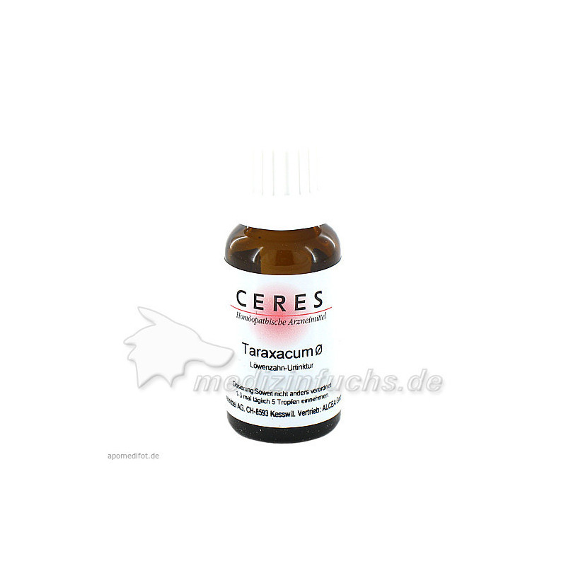 CERES Taraxacum Urt., 20 ML – PZN 245291