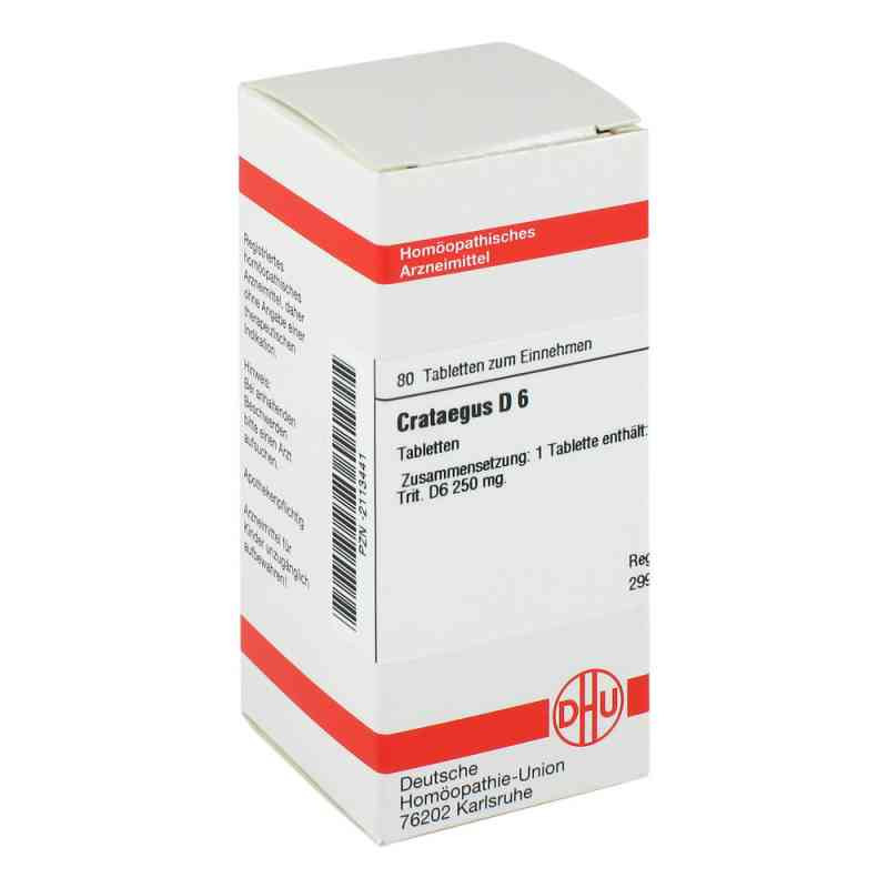 Crataegus D 6 Tabletten (80 stk) – PZN 2113441