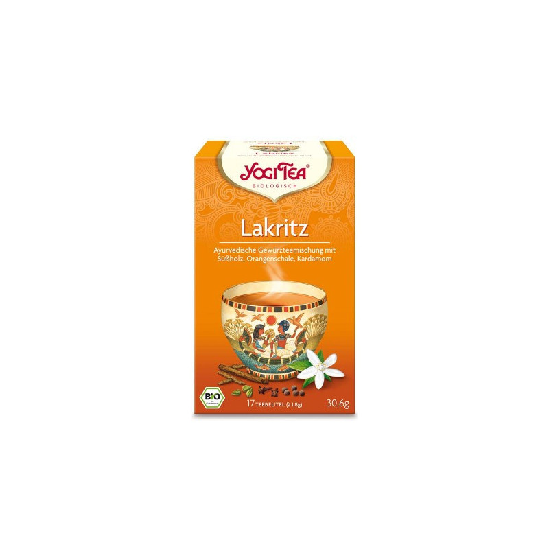 YOGI TEA Lakritz Bio Filterbeutel, 17X1.8 G – PZN 9687547