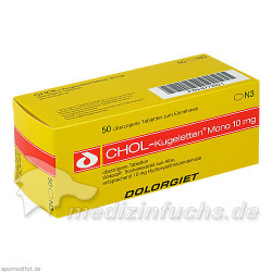 CHOL KUGELETTEN Mono 10mg, 50 ST – PZN 6772821