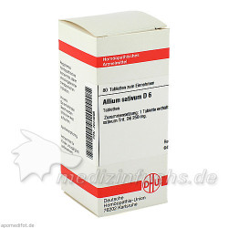 ALLIUM SATIVUM D 6, 80 ST – PZN 2624696