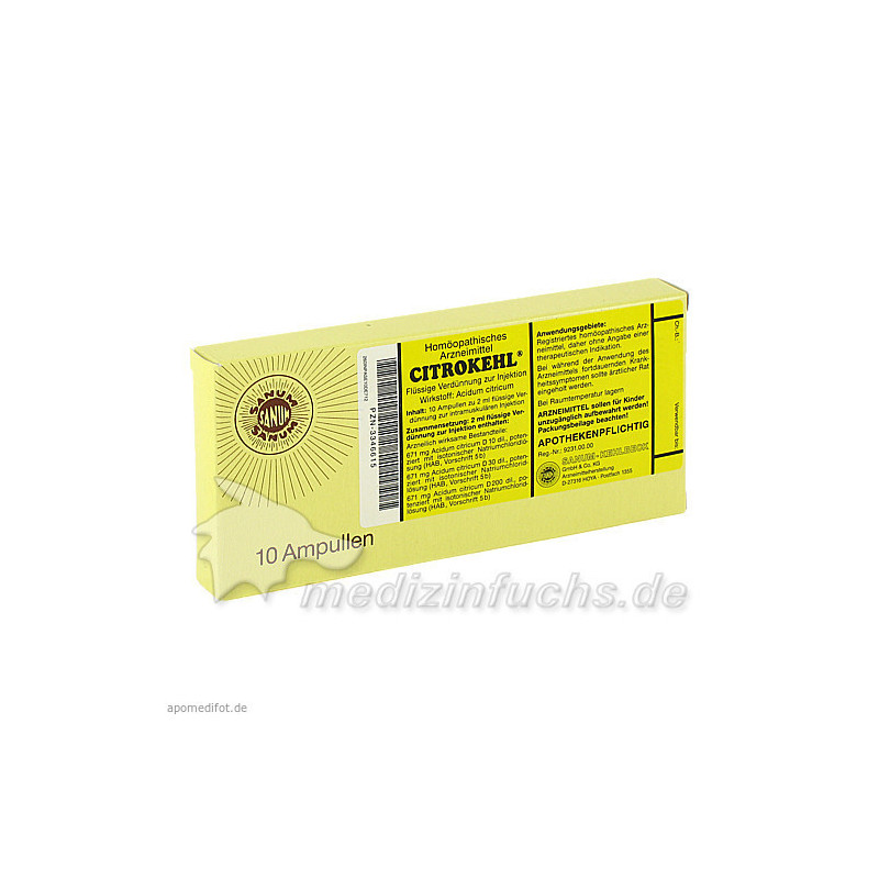 CITROKEHL, 10X2 ML – PZN 3346615