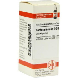 Carbo Animalis D 30 Globuli (10 g) – PZN 4210639