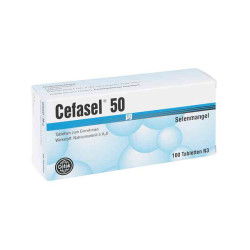 Cefasel 50 [my]g Tabletten (100 stk) – PZN 261663