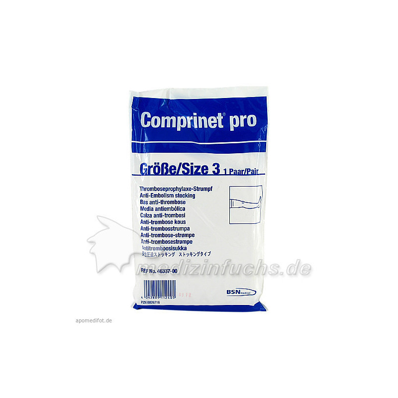 Comprinet Pro Strumpf obersch Gr3, 2 ST – PZN 8826716