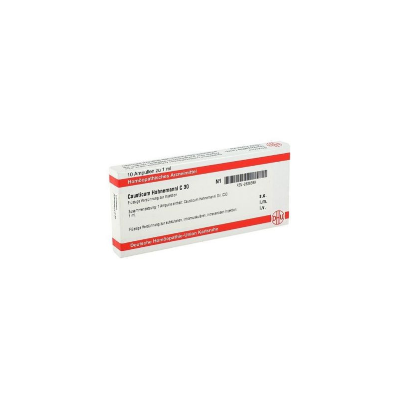 Causticum Hahnemanni C 30 Ampullen (10X1 ml) – PZN 2826589