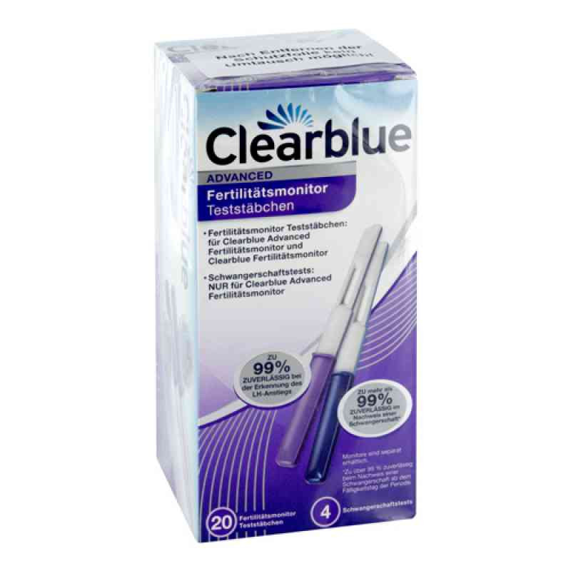 Clearblue Fertilitätsmonitor Teststäbchen 20+4 (24 stk) – PZN 10131074