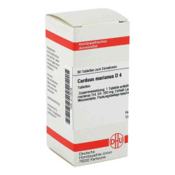 Carduus Marianus D 4 Tabletten (80 stk) – PZN 2112016