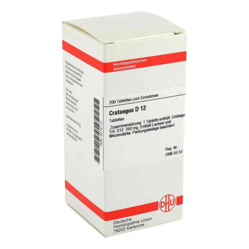 Crataegus D 12 Tabletten (200 stk) – PZN 4214117
