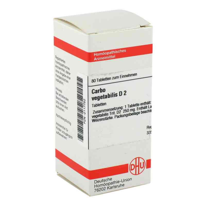 Carbo Vegetabilis D 2 Tabletten (80 stk) – PZN 2117752