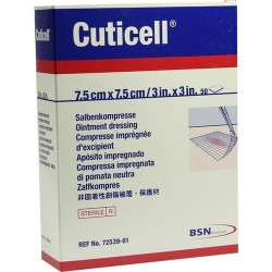 Cuticell Salbenkompresse 7.5x7.5cm, 50 ST – PZN 4979038