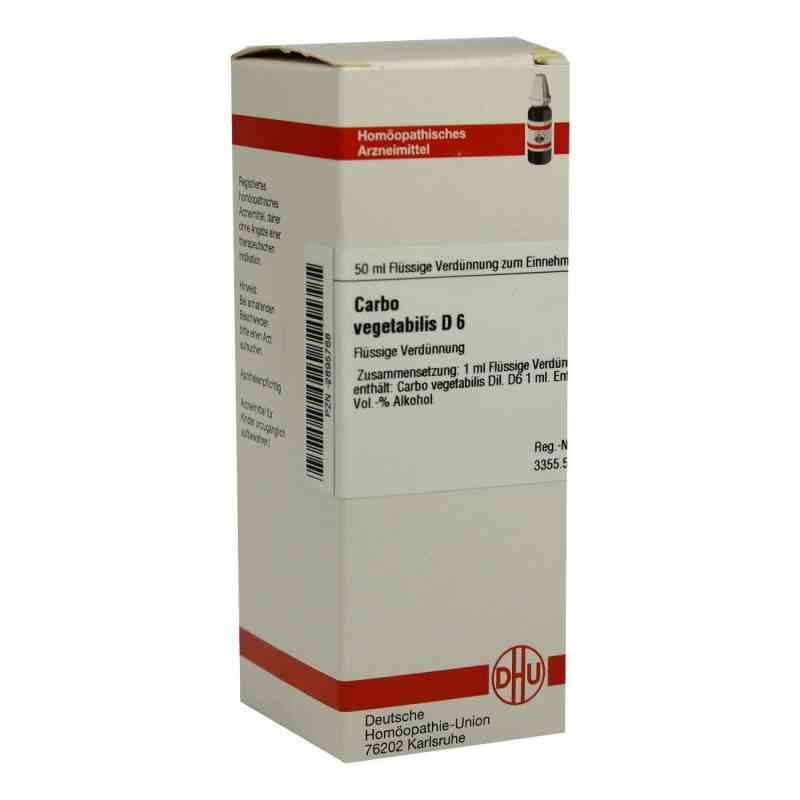 Carbo Vegetabilis D 6 Dilution (50 ml) – PZN 2895768
