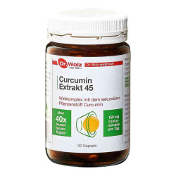 Curcumin Extrakt 45 Doktor wolz Kapseln (90 stk) – PZN 10793390