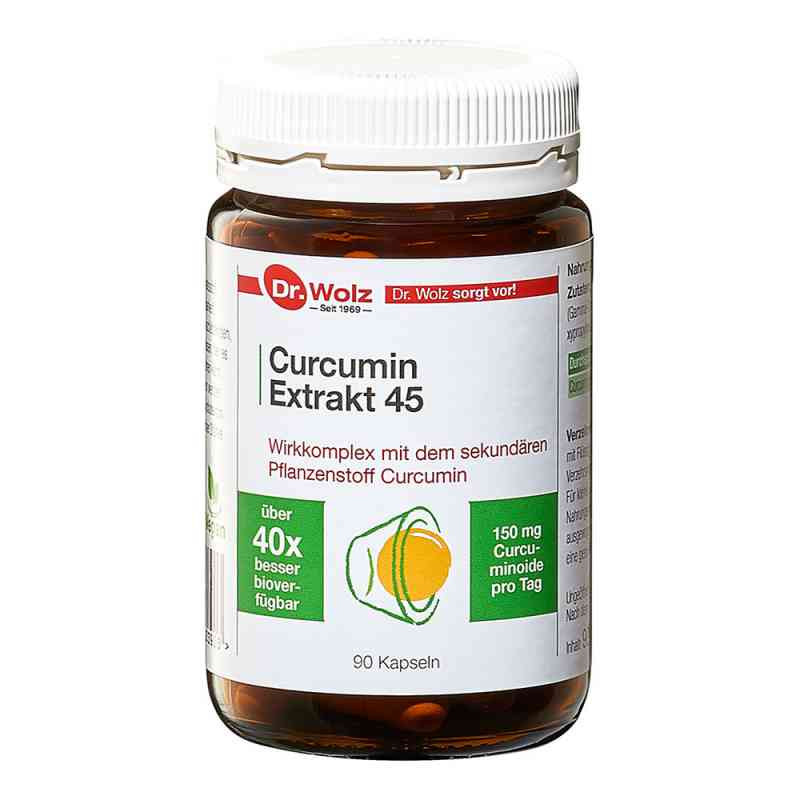 Curcumin Extrakt 45 Doktor wolz Kapseln (90 stk) – PZN 10793390