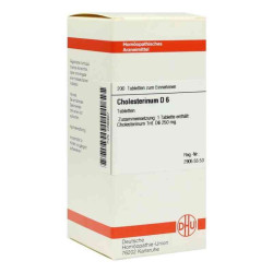 Cholesterinum D 6 Tabletten (200 stk) – PZN 2896667