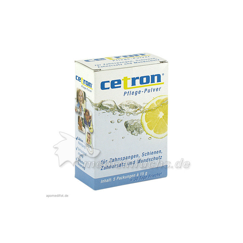 Cetron Reinigungspulver, 5X15 G – PZN 3038380
