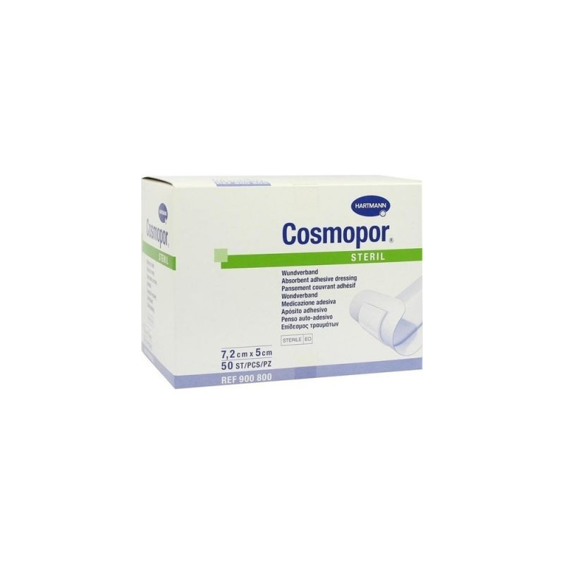 Cosmopor steril 5x7,2 cm (50 stk) – PZN 896338