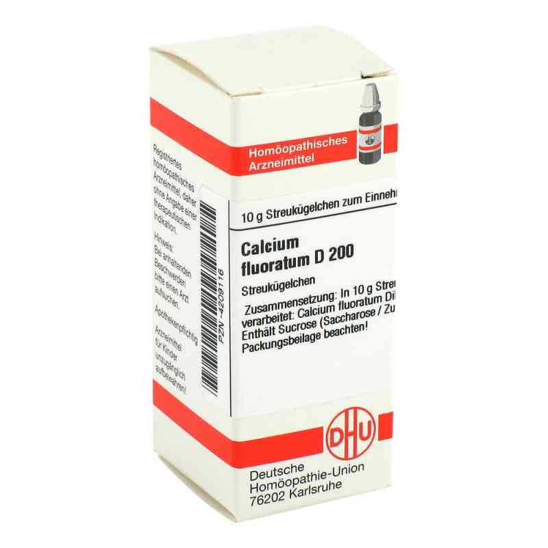 Calcium Fluoratum D 200 Globuli (10 g) – PZN 4209116