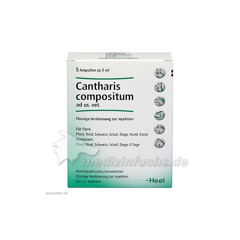 CANTHARIS COMPOSITUM ad us.vet.Ampullen, 5 ST – PZN 2768981