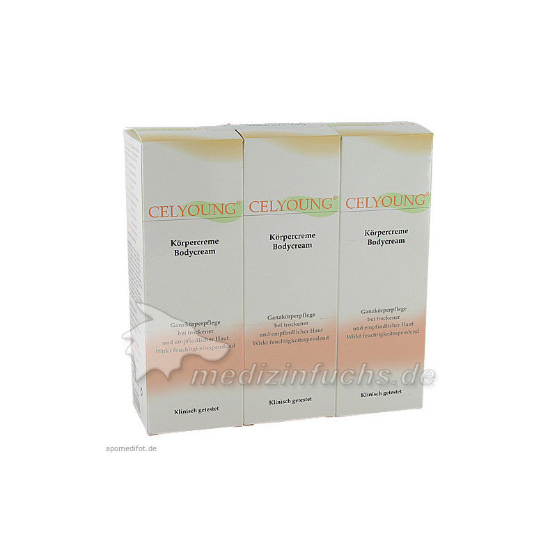 CELYOUNG Körpercreme, 525 ML – PZN 239959