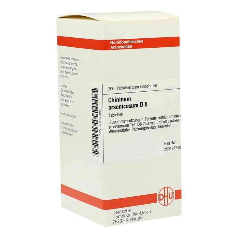 Chininum Arsenicosum D 6 Tabletten (200 stk) – PZN 2812096