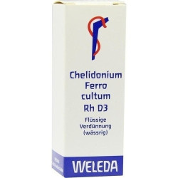 CHELIDONIUM FER CU RH D 3, 20 ML – PZN 1630186