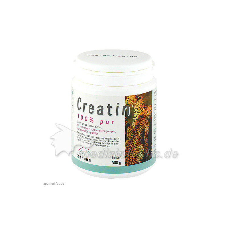 Creatin 100% PUR, 500 G – PZN 1498226