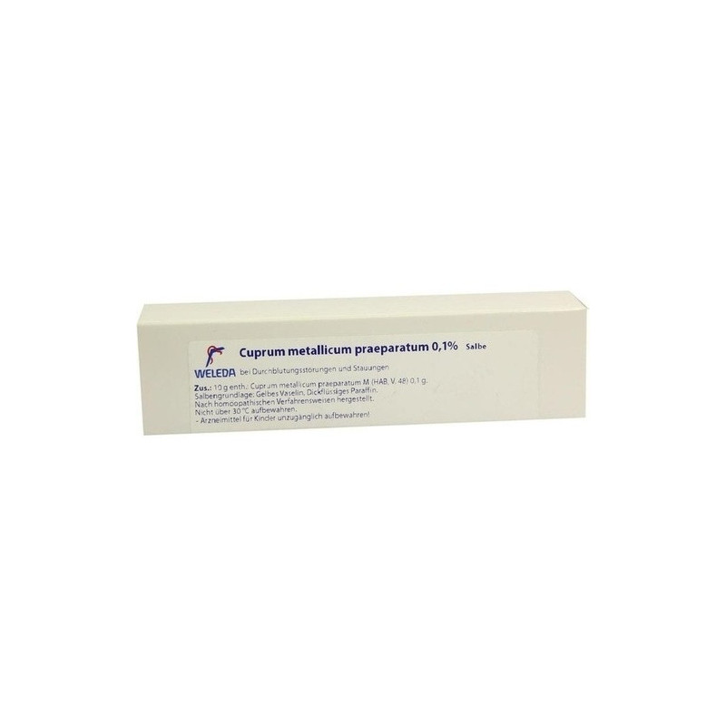 CUPRUM METALLICUM PRAEPARATUM 0.1%, 23 G – PZN 3311344