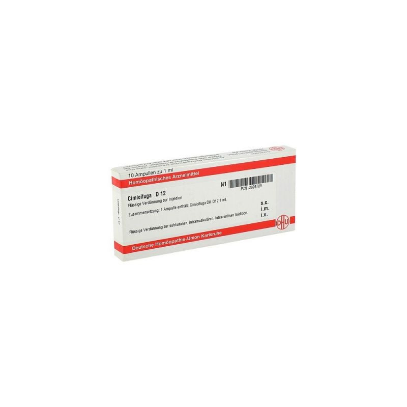 Cimicifuga D 12 Ampullen (10X1 ml) – PZN 2826709