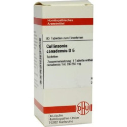 Collinsonia Canadensis D 6 Tabletten (80 stk) – PZN 7165313