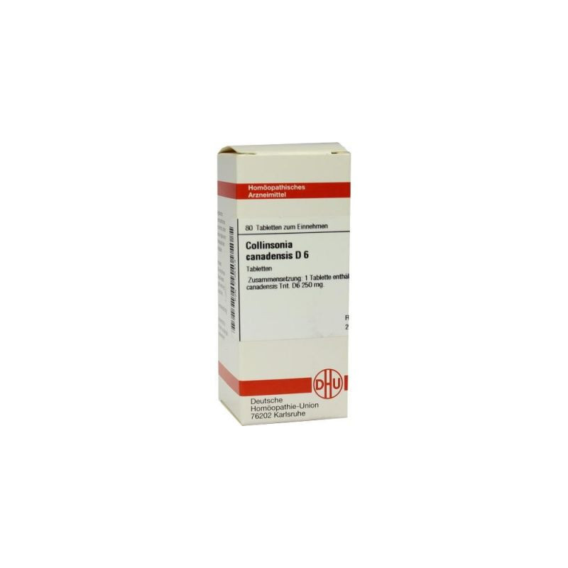 Collinsonia Canadensis D 6 Tabletten (80 stk) – PZN 7165313