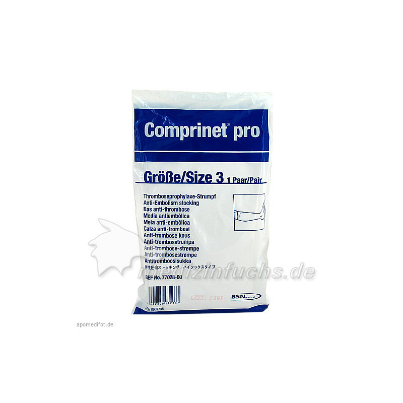 Comprinet pro Strumpf Kniel. Gr. 3, 2 ST – PZN 607736