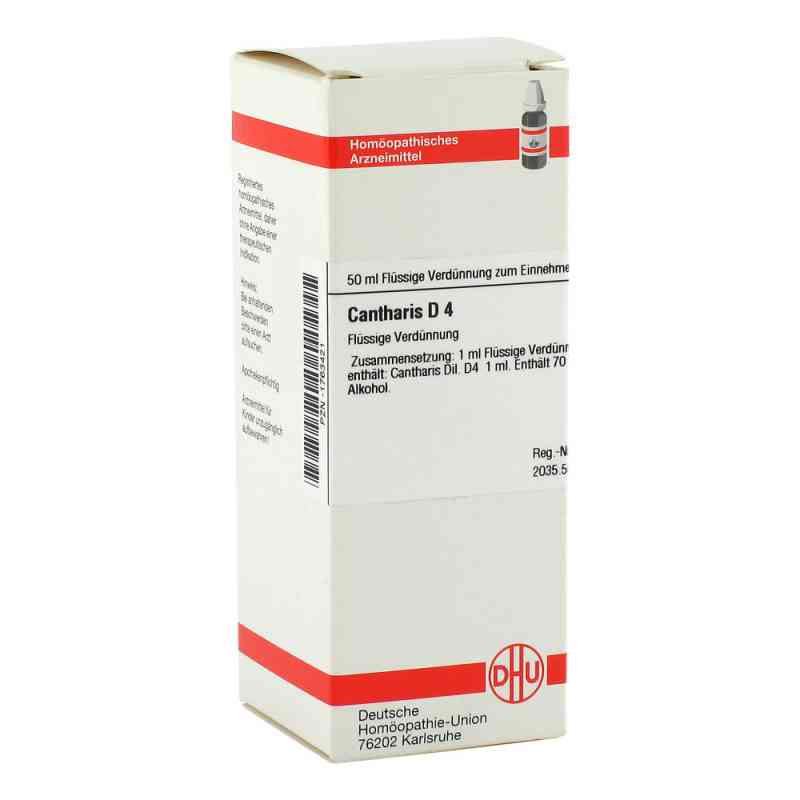 Cantharis D 4 Dilution (50 ml) – PZN 1763421