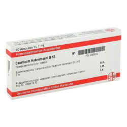Causticum Hahnemanni D 12 Ampullen (10X1 ml) – PZN 2826572