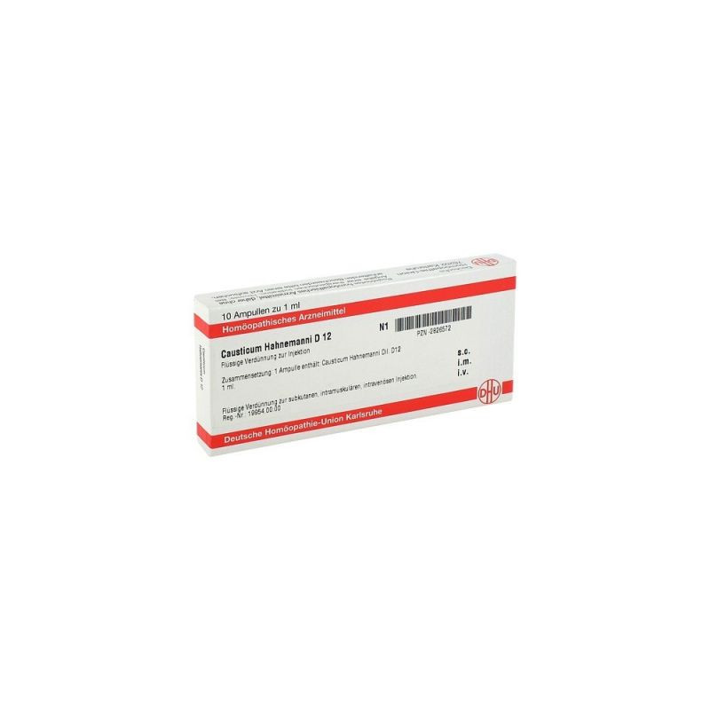 Causticum Hahnemanni D 12 Ampullen (10X1 ml) – PZN 2826572