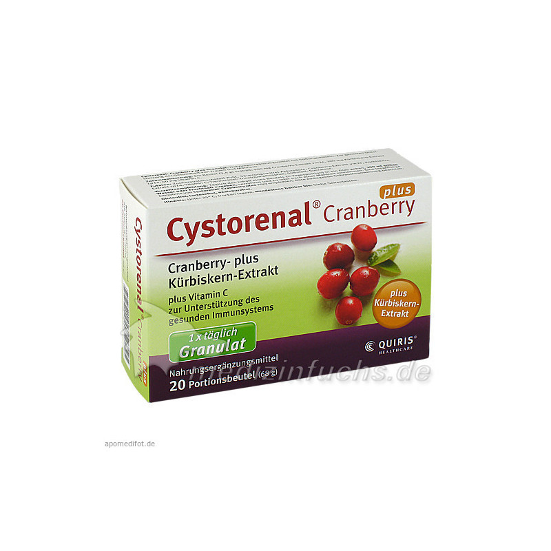 Cystorenal Cranberry plus, 20 ST – PZN 7635730