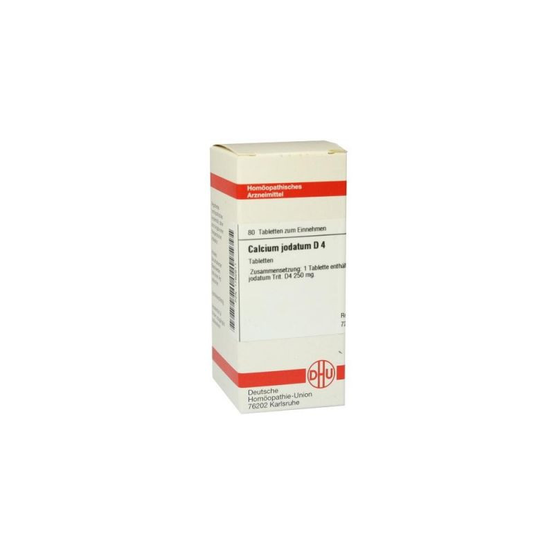 Calcium Jodatum D 4 Tabletten (80 stk) – PZN 1762611