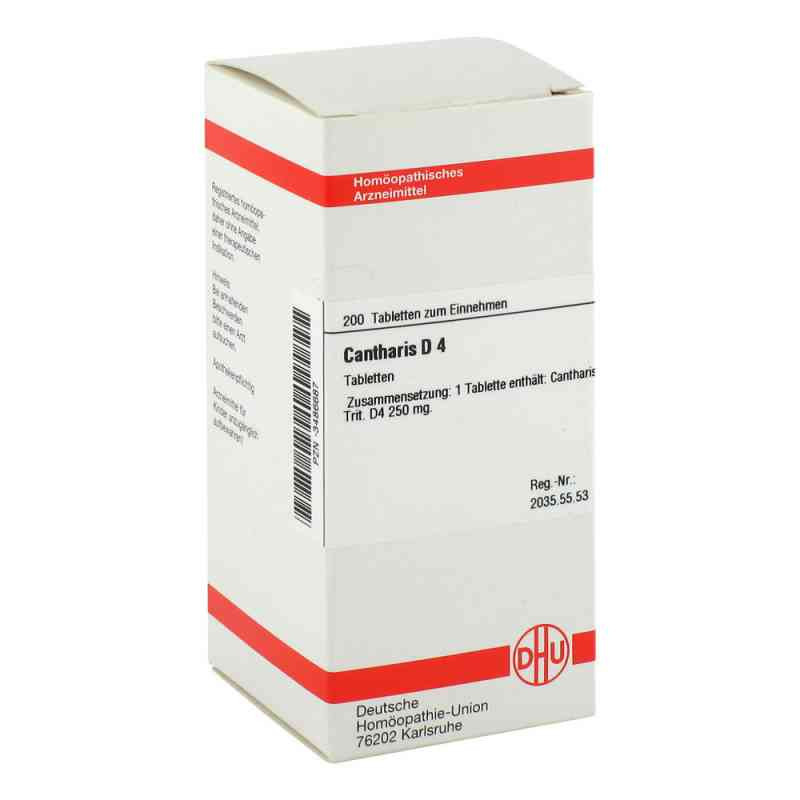 Cantharis D 4 Tabletten (200 stk) – PZN 3486687