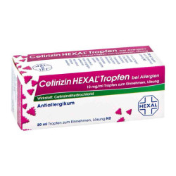 Cetirizin HEXAL bei Allergien 10mg/ml (20 ml) – PZN 2579613