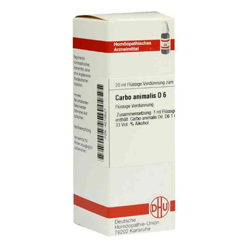 Carbo Animalis D 6 Dilution (20 ml) – PZN 4210527