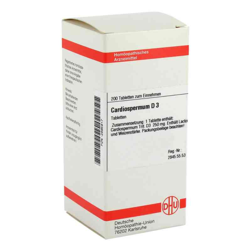 Cardiospermum D 3 Tabletten (200 stk) – PZN 2895917