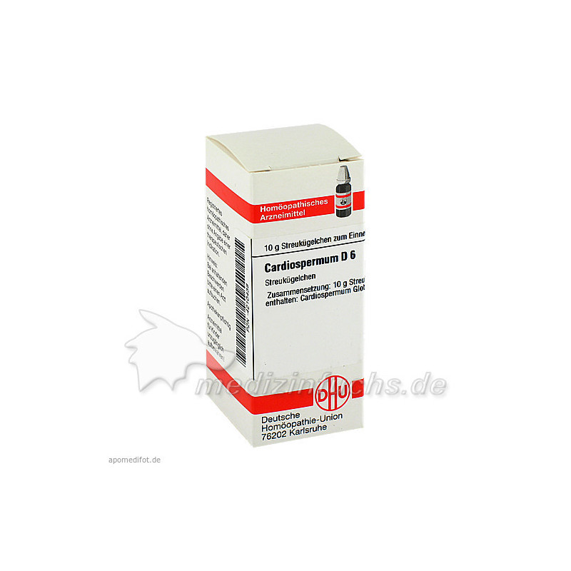 CARDIOSPERMUM D 6, 10 G – PZN 4210438